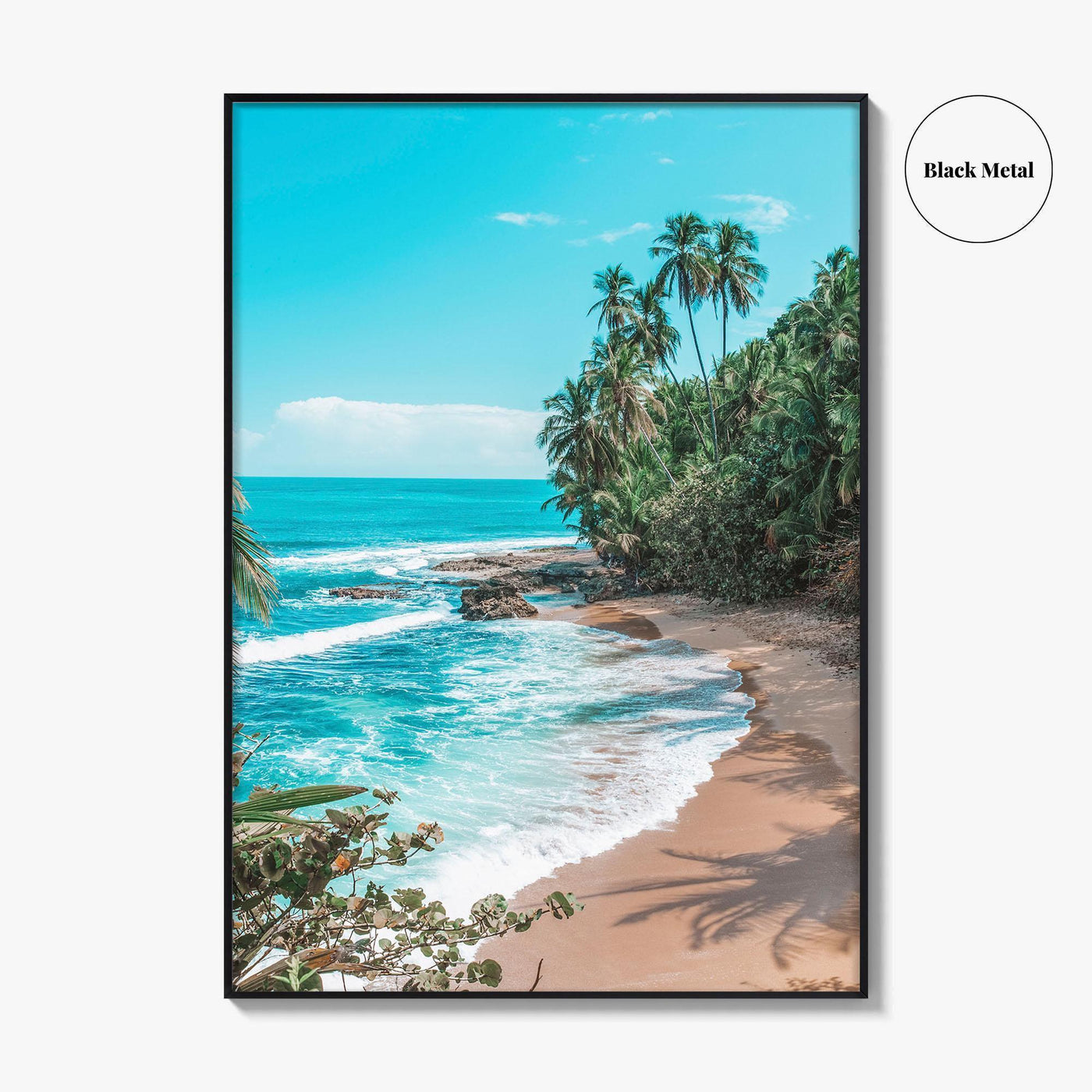 Manzanillo Puerto Viejo Fine Art Photo Print, Costa Rica Caribbean Beach Wall Decor Poster