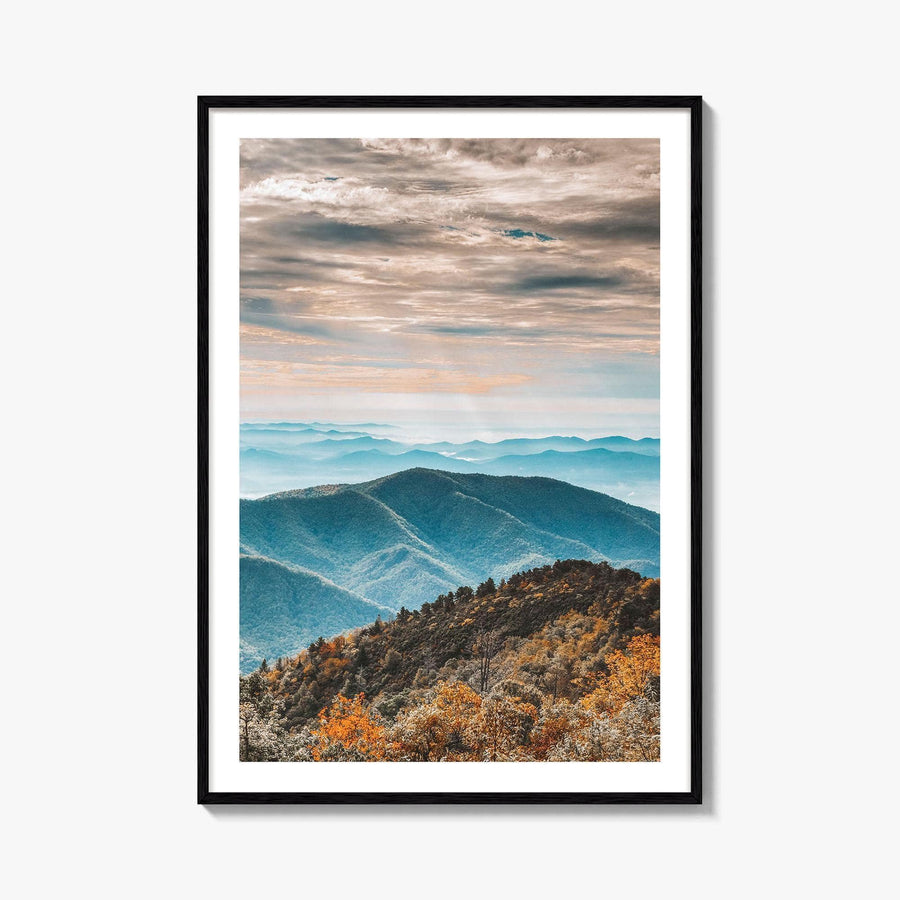 Blue Ridge Mountains Fine Art Photo Print, North Carolina Poster