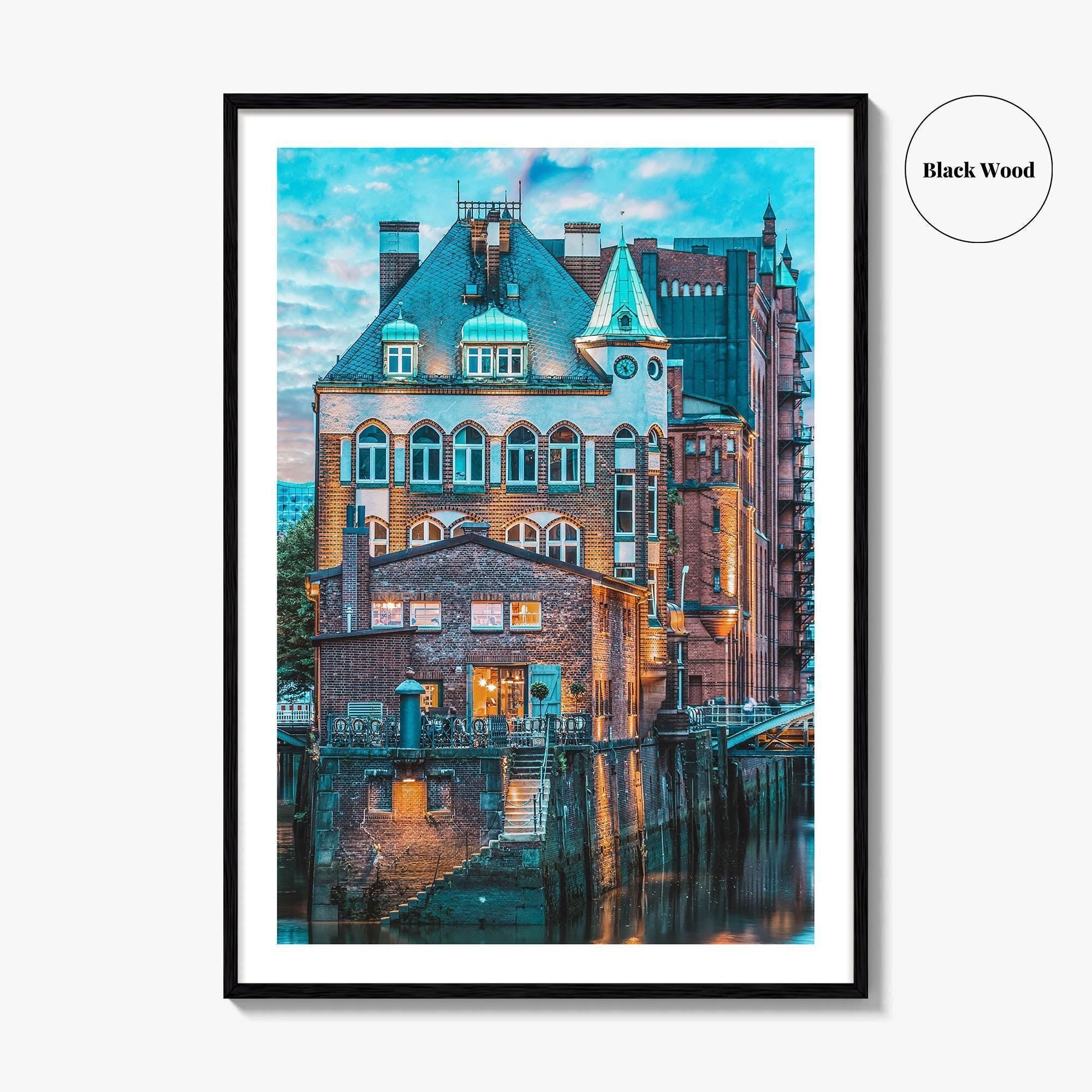 Hamburg Fine Art Photo Print, Germany Wall Poster, Deutschland Decor