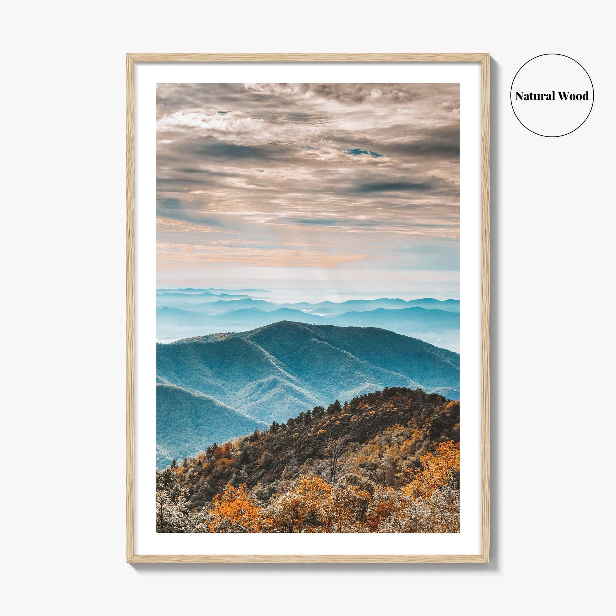Blue Ridge Mountains Fine Art Photo Print, North Carolina Poster