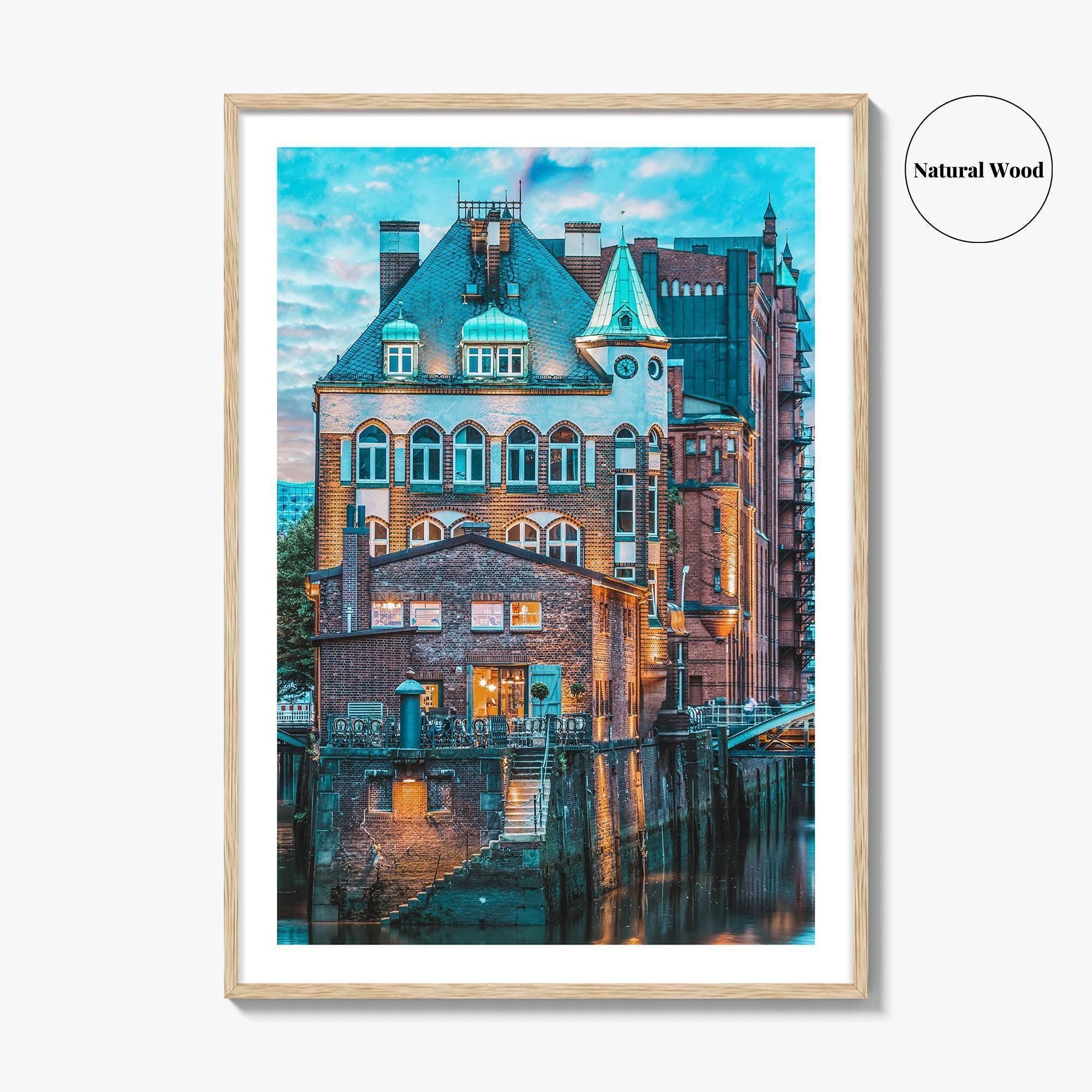Hamburg Fine Art Photo Print, Germany Wall Poster, Deutschland Decor