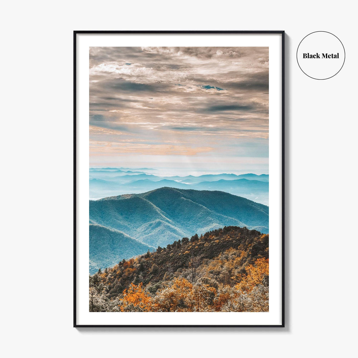 Blue Ridge Mountains Fine Art Photo Print, North Carolina Poster