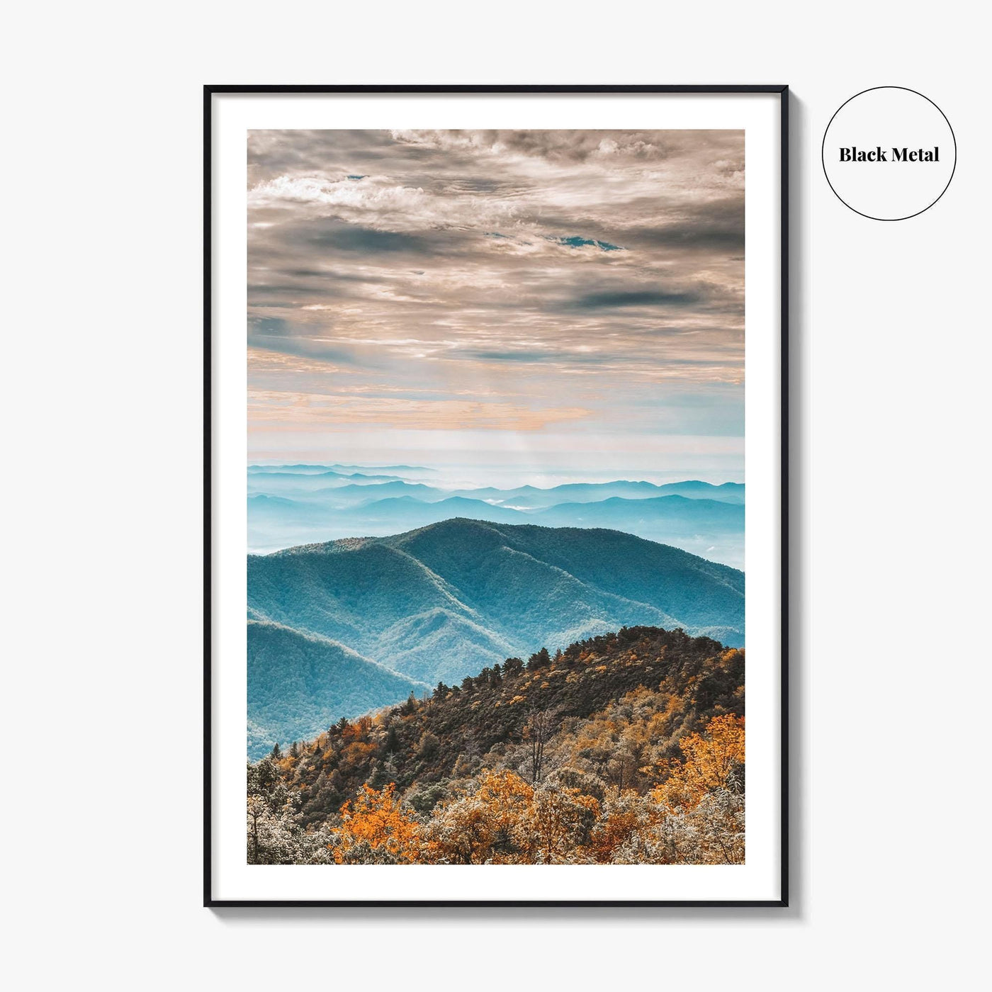 Blue Ridge Mountains Fine Art Photo Print, North Carolina Poster
