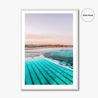 Bondi Beach Fine Art Photo Print, Sydney, Bondi Icebergs Pool, NSW Australia Poster