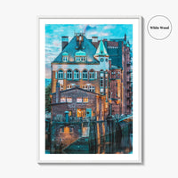 Hamburg Fine Art Photo Print, Germany Wall Poster, Deutschland Decor
