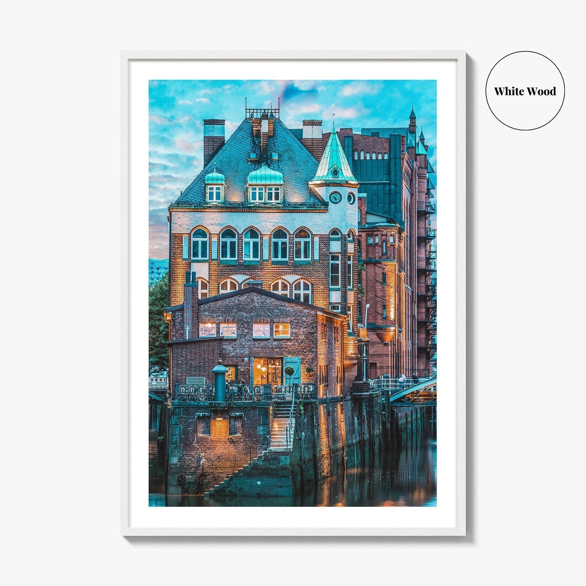 Hamburg Fine Art Photo Print, Germany Wall Poster, Deutschland Decor