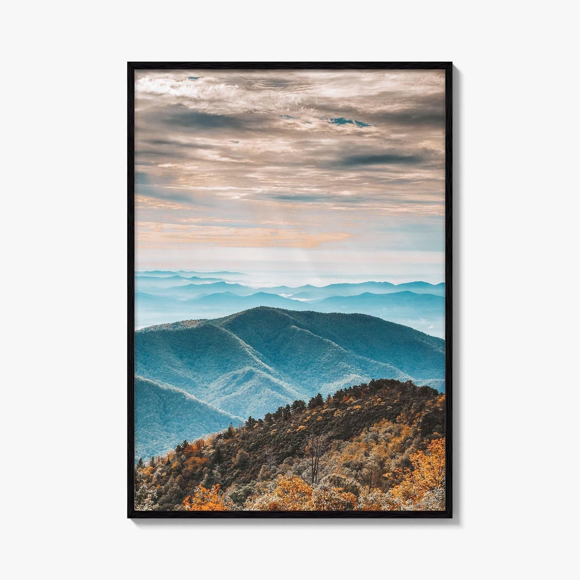 Blue Ridge Mountains Fine Art Photo Print, North Carolina Poster