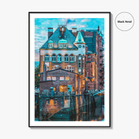 Hamburg Fine Art Photo Print, Germany Wall Poster, Deutschland Decor