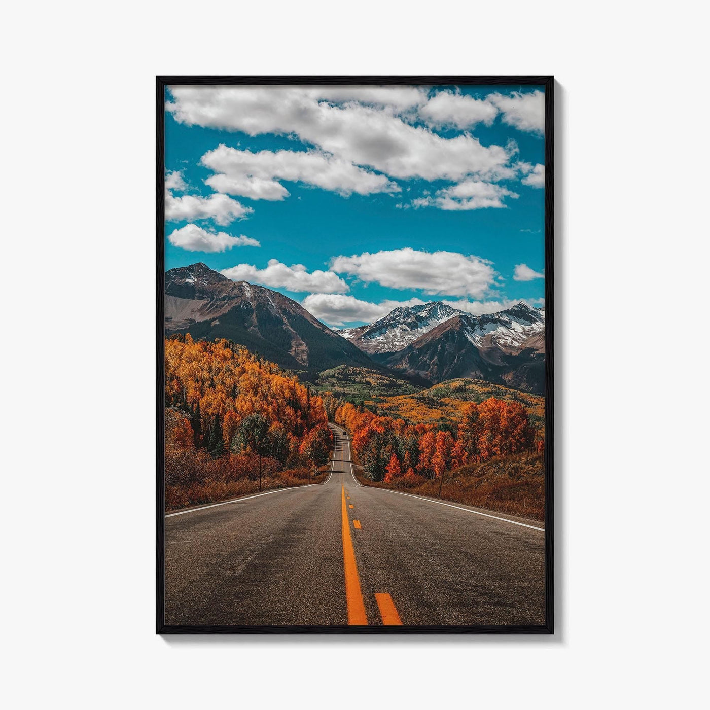 Telluride Colorado Fine Art Photo Print, San Juan Mountains, Scenic Byway Poster, Autumn