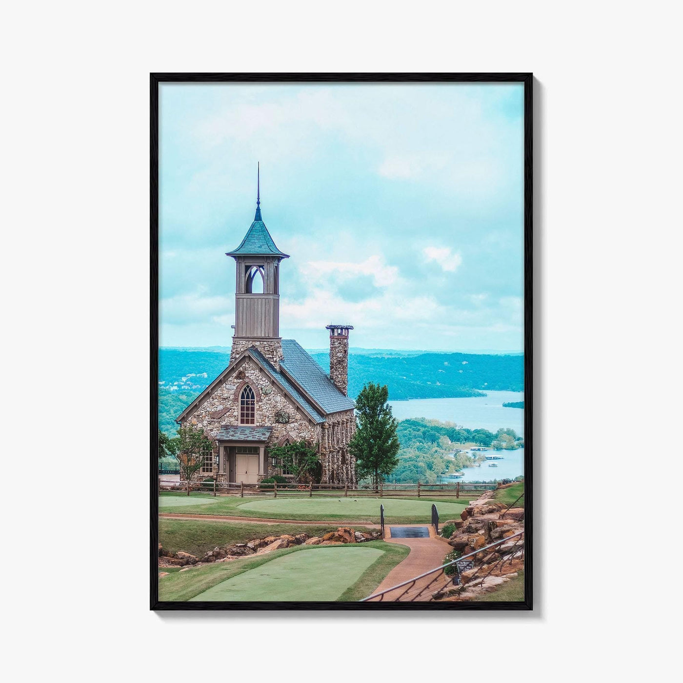 Branson Fine Art Photo Print, Top of the Rock Church, Missouri Ozarks Poster