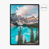 Moraine Lake Fine Art Photo Print, Banff, Banff National Park, Alberta Canada, Landscape Poster