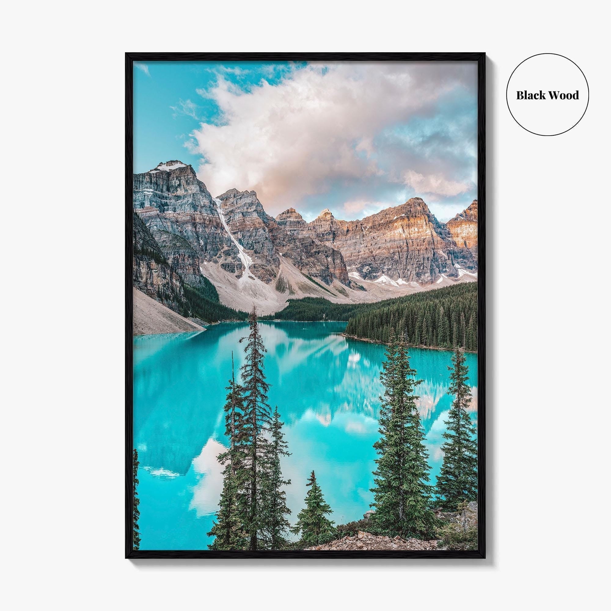 Moraine Lake Fine Art Photo Print, Banff, Banff National Park, Alberta Canada, Landscape Poster
