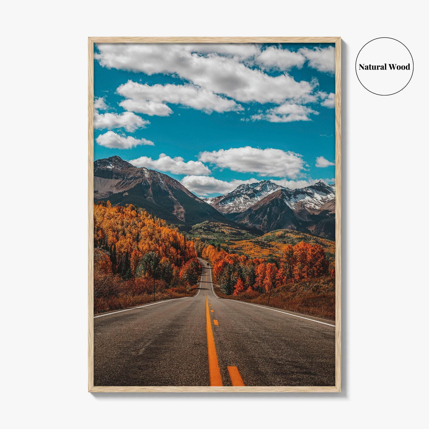 Telluride Colorado Fine Art Photo Print, San Juan Mountains, Scenic Byway Poster, Autumn