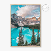 Moraine Lake Fine Art Photo Print, Banff, Banff National Park, Alberta Canada, Landscape Poster