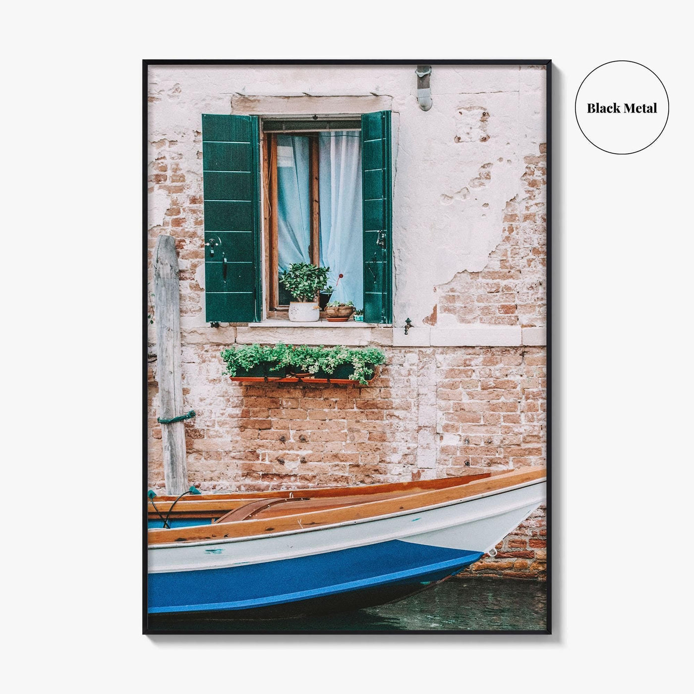 Venice Fine Art Photo Print, Italy, Venezia, Canal, Boat, Wall Decor, Poster