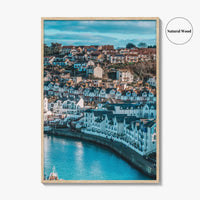 Torquay Fine Art Photo Print, Devon England Poster, English Riviera Harbour Decor