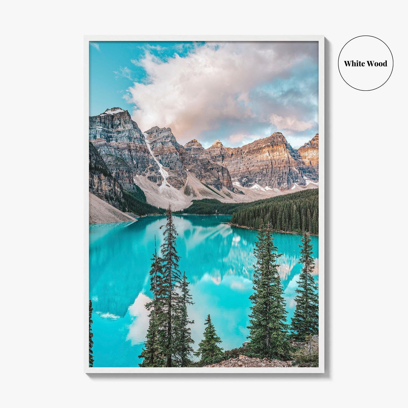 Moraine Lake Fine Art Photo Print, Banff, Banff National Park, Alberta Canada, Landscape Poster