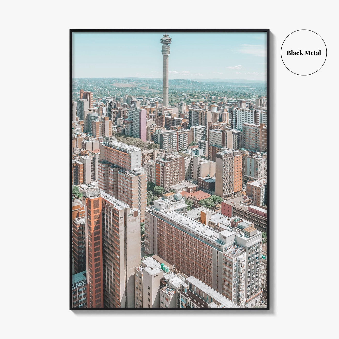 Johannesburg Skyline Fine Art Photo Print, South Africa, Joburg Poster, Gauteng City
