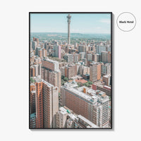 Johannesburg Skyline Fine Art Photo Print, South Africa, Joburg Poster, Gauteng City