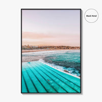 Bondi Beach Fine Art Photo Print, Sydney, Bondi Icebergs Pool, NSW Australia Poster