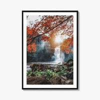Durham England Fine Art Photo Print, High Force Waterfall, River Tees UK Poster