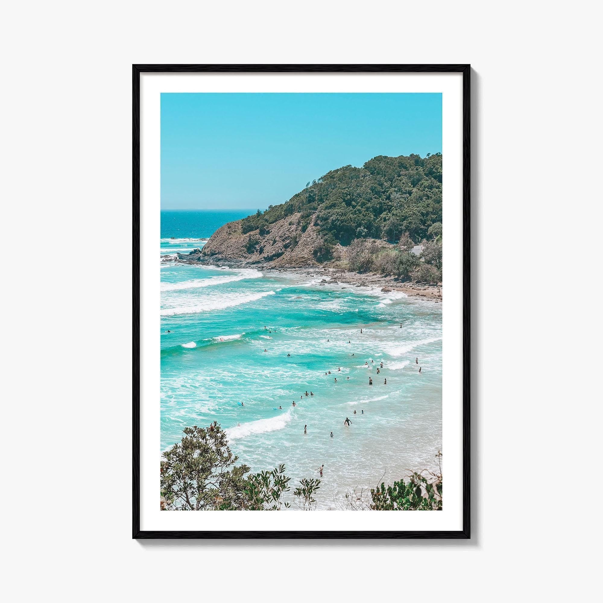 Byron Bay Fine Art Photo Print, Wategos Beach, New South Wales, Australia Poster