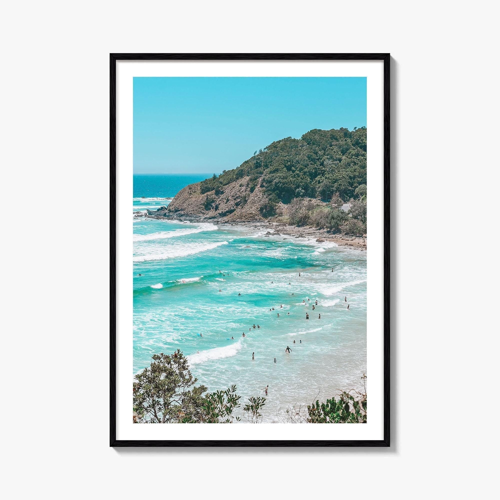 Byron Bay Fine Art Photo Print, Wategos Beach, New South Wales, Australia Poster