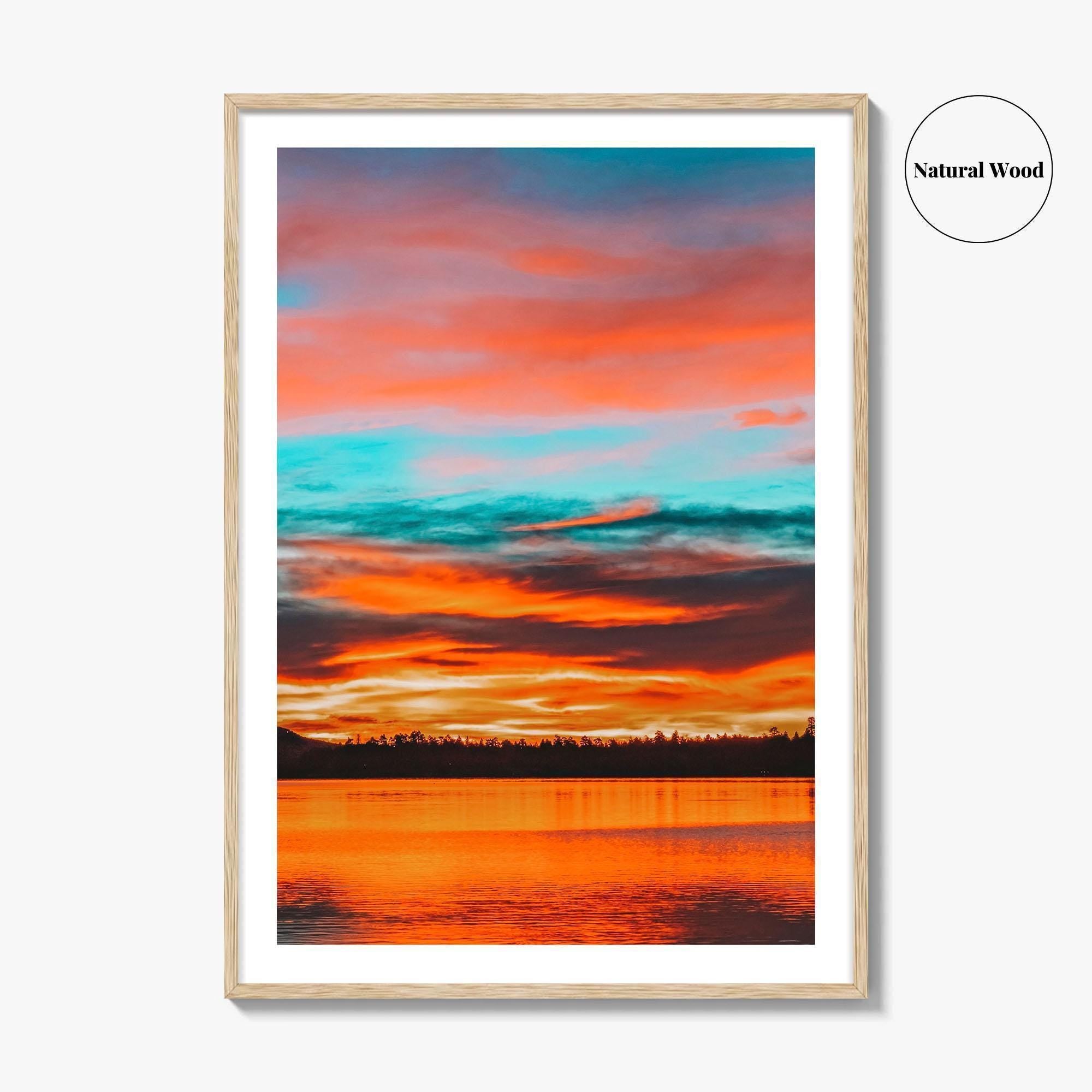 Big Bear Lake Fine Art Photo Print, California Photo Poster, San Bernardino Mountains