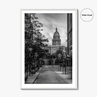 Denver Black and White Fine Art Photo Print, 16th Street Colorado Poster