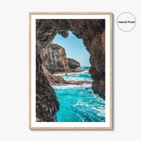Guam Fine Art Photo Print, Keyhole View, Micronesia Wall Decor Poster