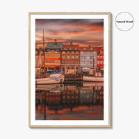Copenhagen Fine Art Photo Print, Nyhavn, København, Denmark Wall Poster