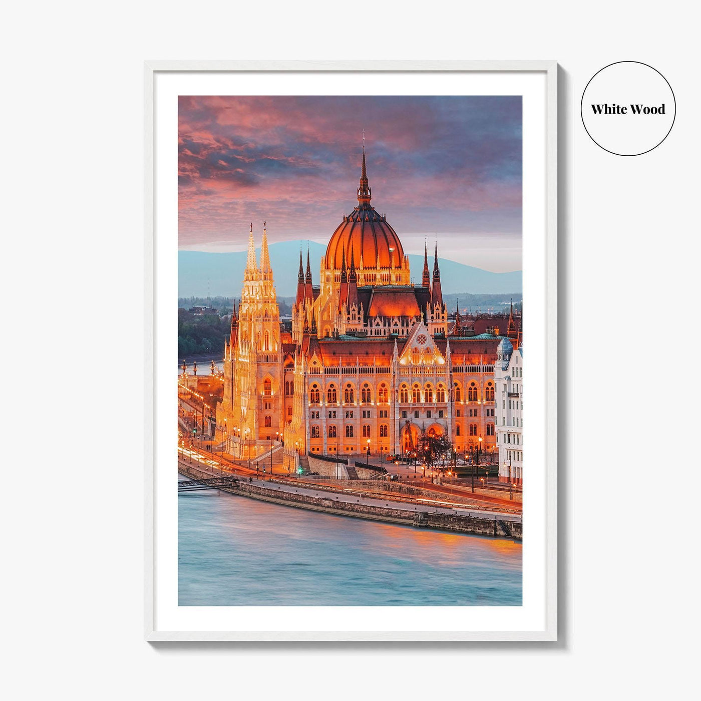 Budapest Fine Art Photo Print, Hungary Wall Art, Hungarian Parliament Poster