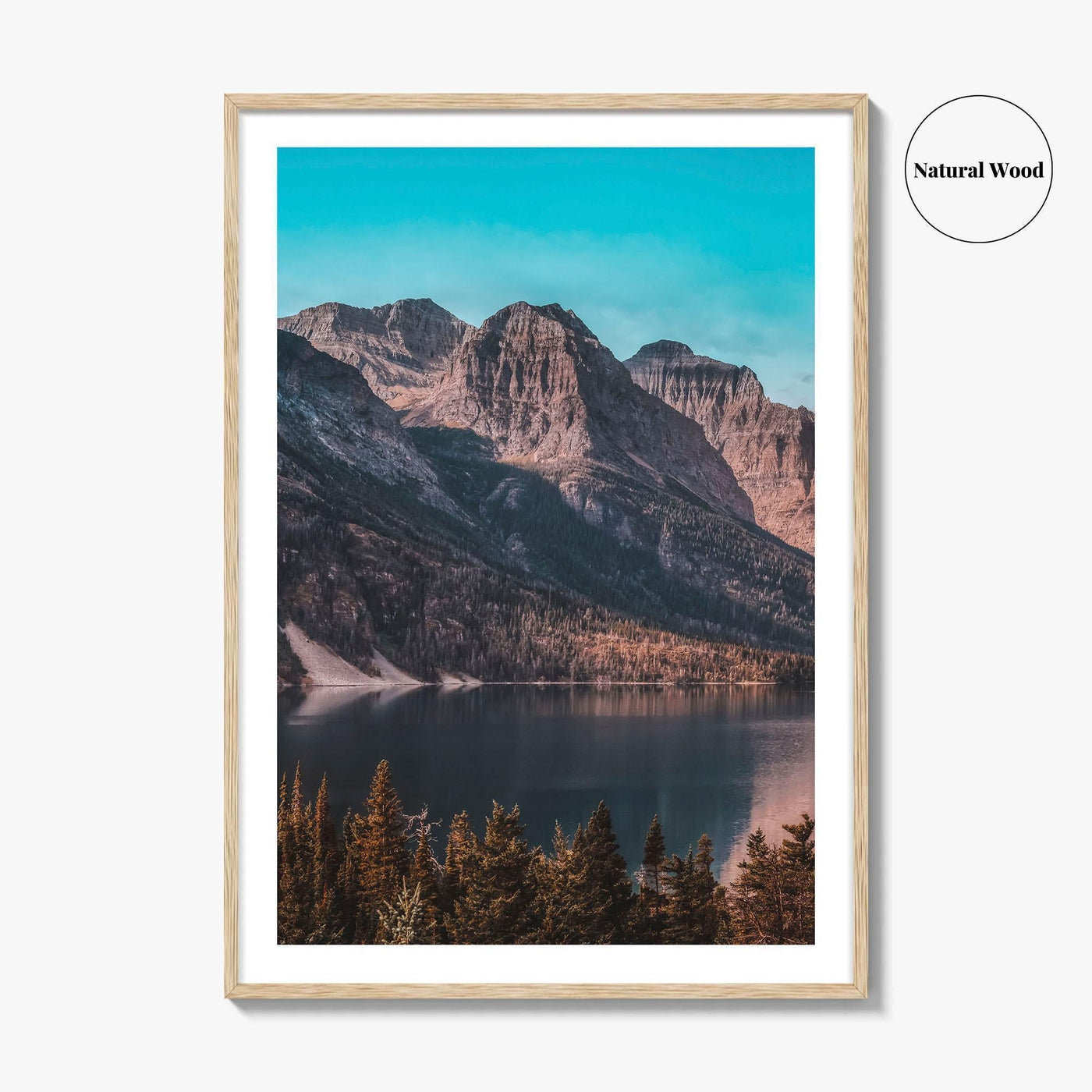 Glacier National Park Fine Art Photo Print, Montana, USA, Rocky Mountains Landscape Poster