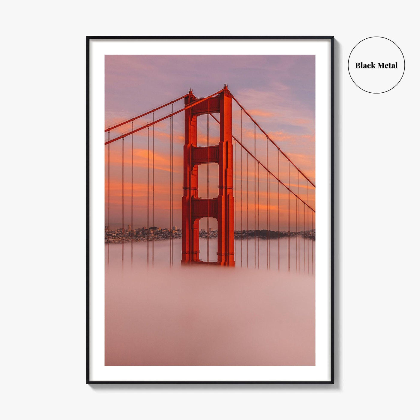 Golden Gate Bridge Fine Art Photo Print, San Francisco California Poster