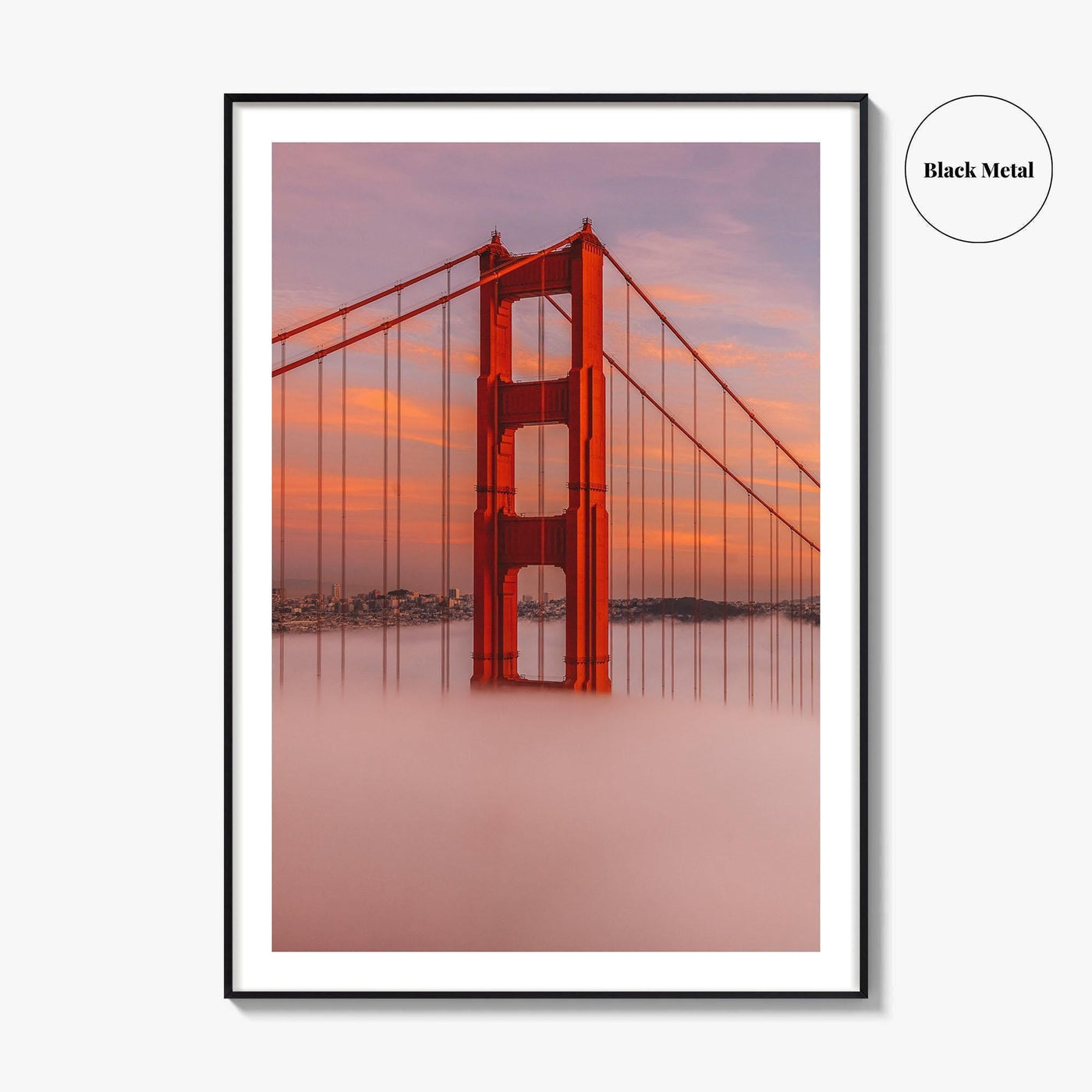 Golden Gate Bridge Fine Art Photo Print, San Francisco California Poster