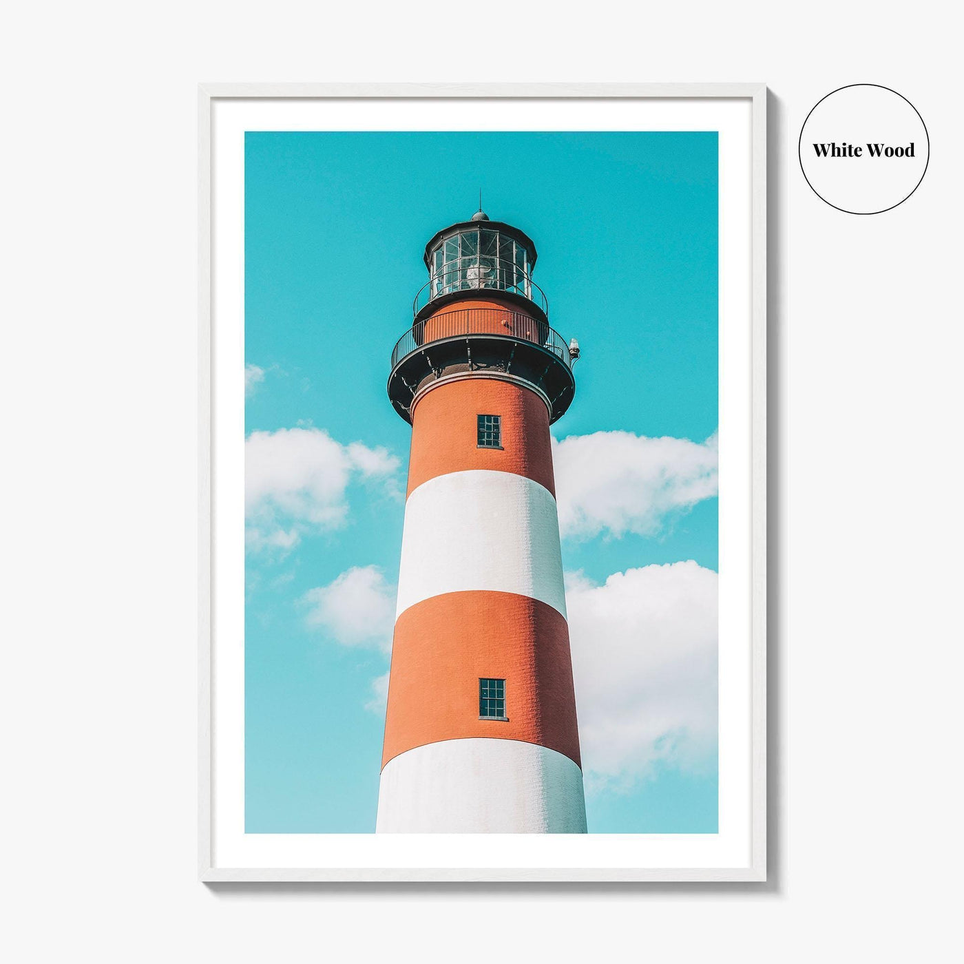 Chincoteague Island Fine Art Photo Print, Assateague Lighthouse, Virginia USA, Photo Poster