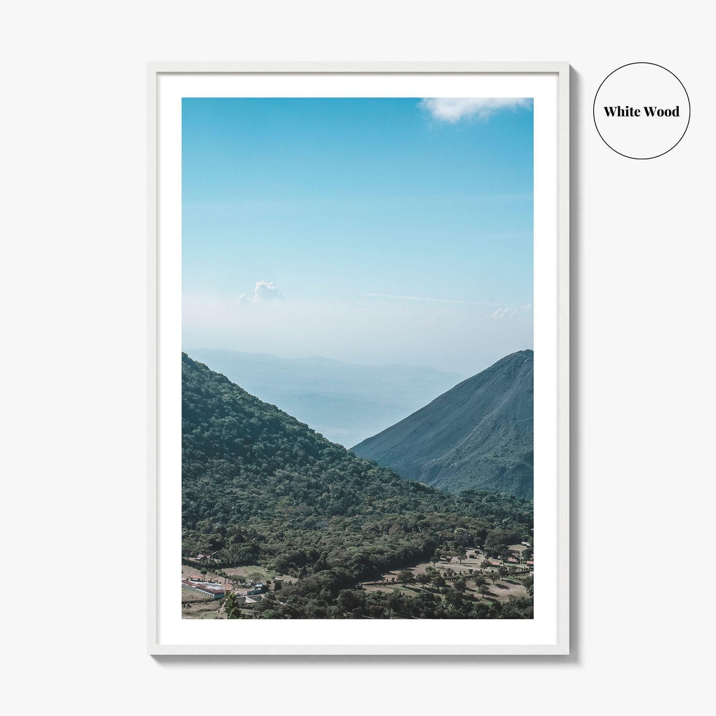 Izalco Volcano Fine Art Photo Print, Cerro Verde National Park, El Salvador Wall Poster