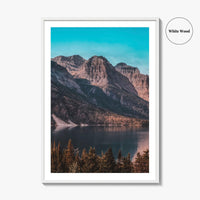 Glacier National Park Fine Art Photo Print, Montana, USA, Rocky Mountains Landscape Poster