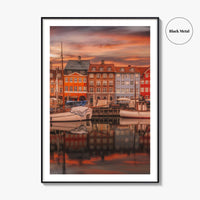 Copenhagen Fine Art Photo Print, Nyhavn, København, Denmark Wall Poster