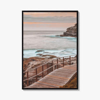 Coogee Beach Fine Art Photo Print, Bondi, Sydney, New South Wales, Australia Poster