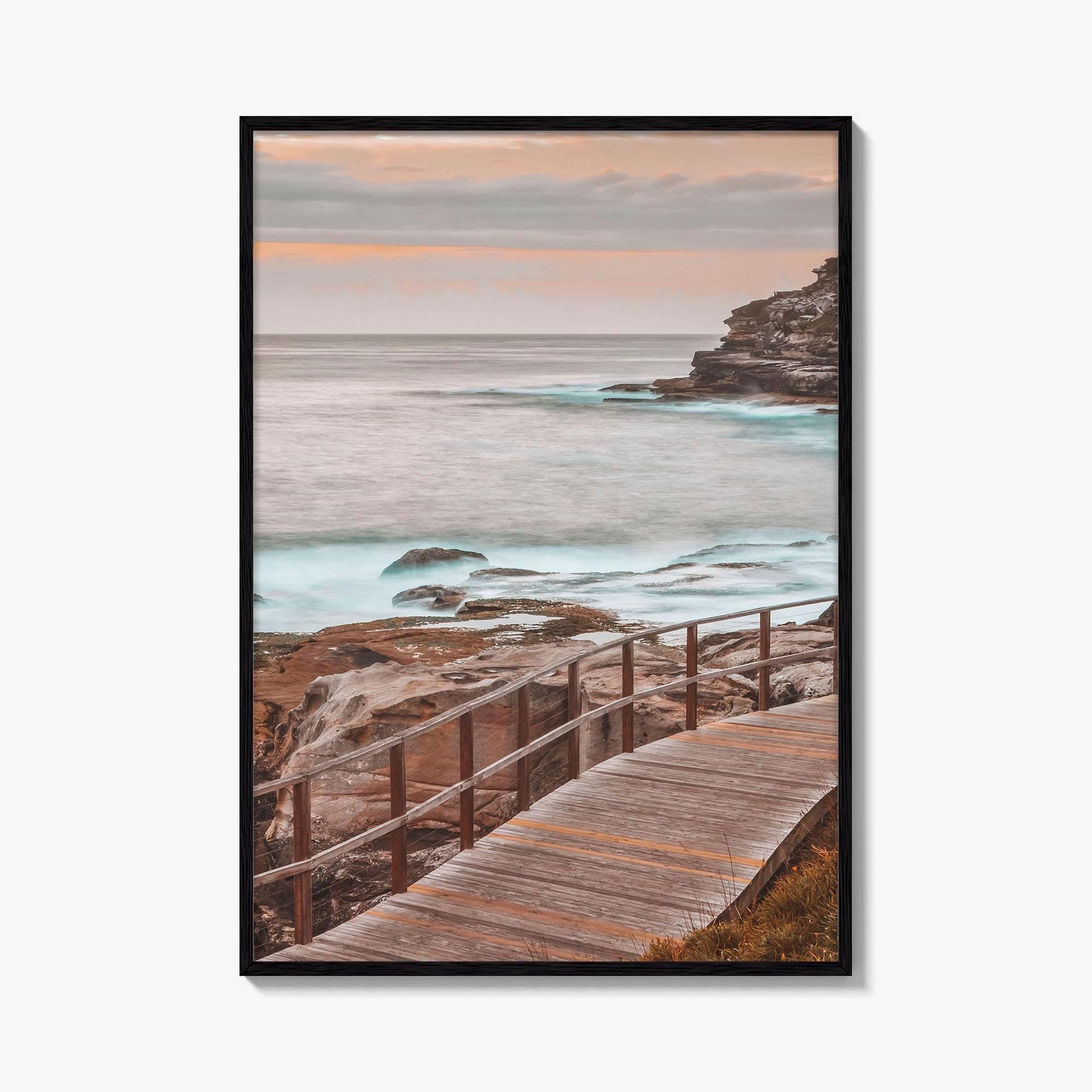 Coogee Beach Fine Art Photo Print, Bondi, Sydney, New South Wales, Australia Poster