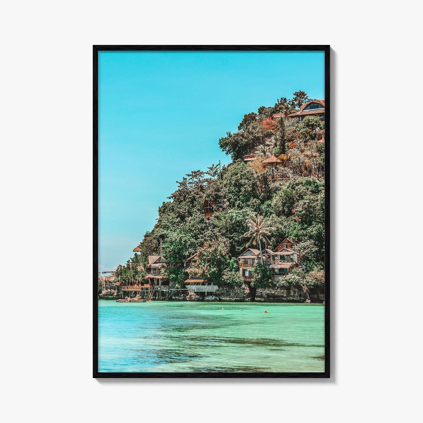Boracay Fine Art Photo Print, Aklan Philippines Wall Poster, Turquoise Lagoon