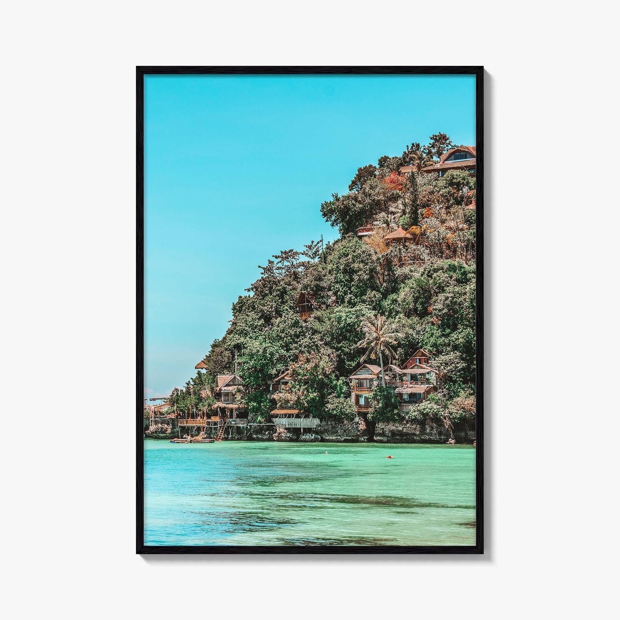 Boracay Fine Art Photo Print, Aklan Philippines Wall Poster, Turquoise Lagoon