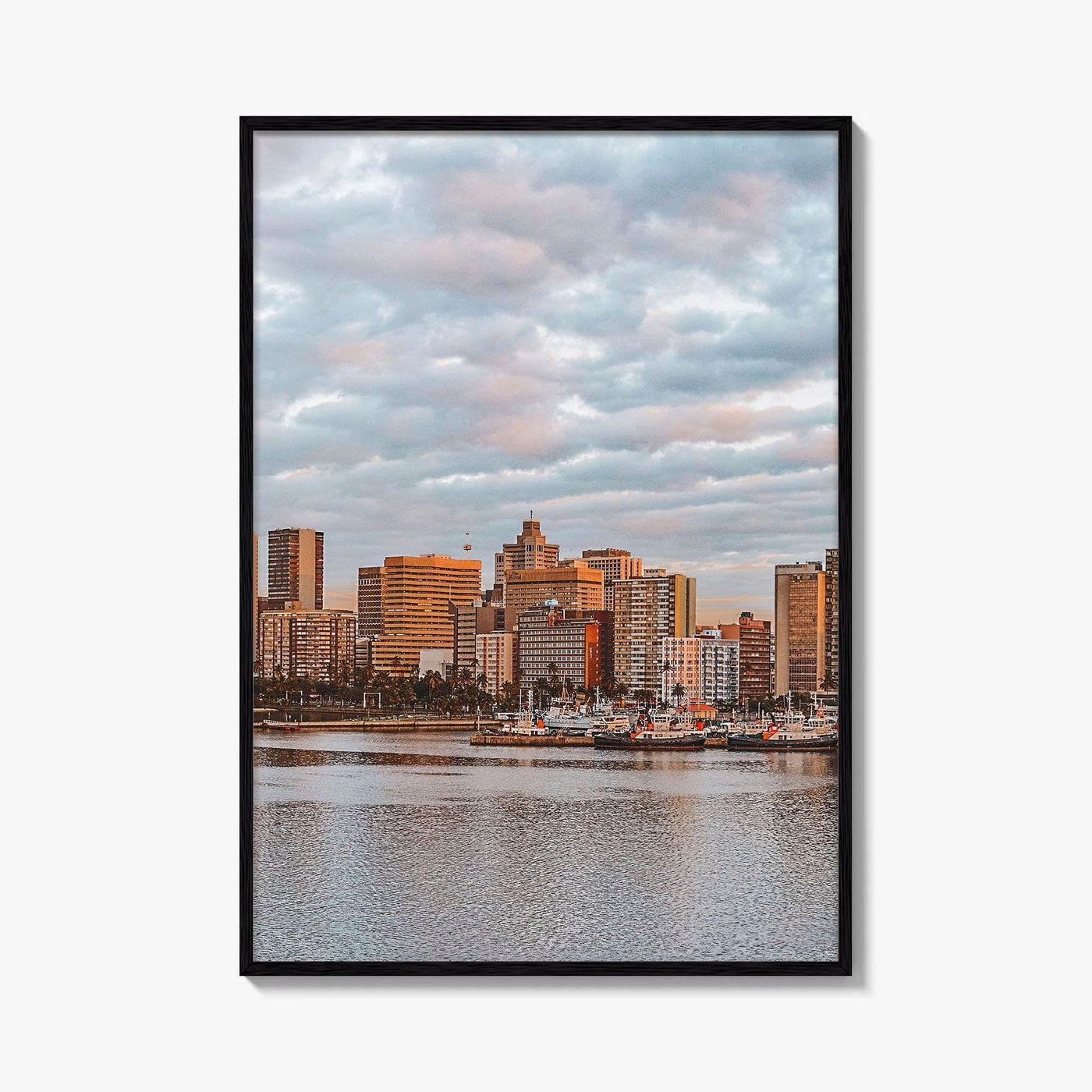 Durban Fine Art Photo Print, Seaport Harbour View, KwaZulu-Natal South Africa Poster