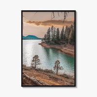 Lake Davis Fine Art Photo Print, Portola California, Sierra Nevada Wall Poster