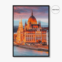 Budapest Fine Art Photo Print, Hungary Wall Art, Hungarian Parliament Poster
