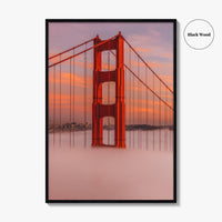 Golden Gate Bridge Fine Art Photo Print, San Francisco California Poster