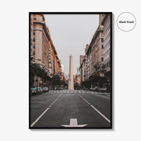 Buenos Aires Fine Art Photo Print, Obelisk Obelisco, Argentina Wall Decor Poster