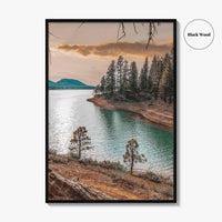 Lake Davis Fine Art Photo Print, Portola California, Sierra Nevada Wall Poster