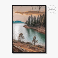 Lake Davis Fine Art Photo Print, Portola California, Sierra Nevada Wall Poster
